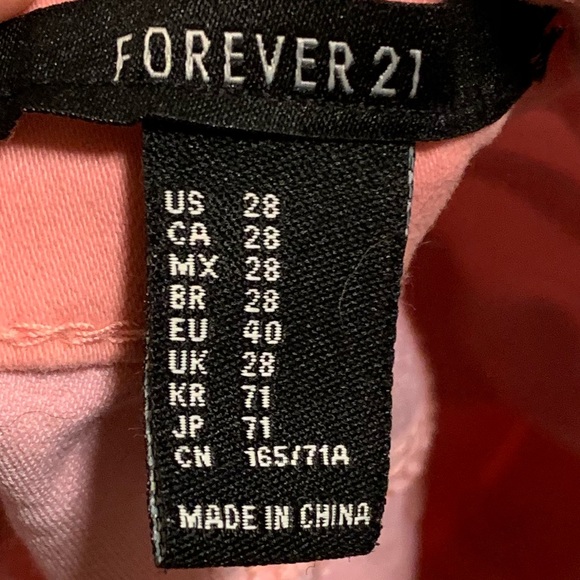 Salmon jeggings - Picture 2 of 3